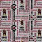 Sykel Enterprises-University of South Carolina Fleece Fabric-South Carolina Gamecocks Heather Verbiage Fleece Blanket Fabric-Sold by the yard